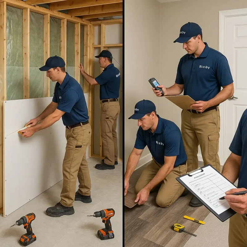 Repairs and Reconstruction process in Sherrelwood, CO
